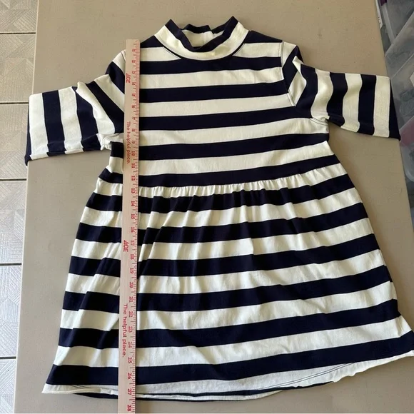 We The Free People Striped Peplum Mock Neck Tunic Top Size Small French Sailor - Picture 11 of 15